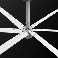 ventilation sans engrenages industrielle 6m d'air des fans de plafond de moteur sans brosse de C.C 20feet PMSM grande