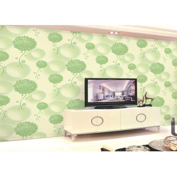 Обои спальни Унисекс детей изоляции жары для цветочного узора украшения