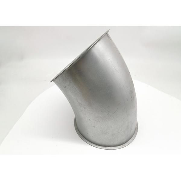Industrial Dust Collection Reducer , Galvanized Steel, Dust Extraction Pipe