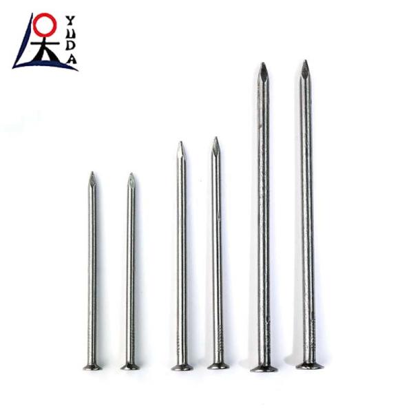 Electric Galvanized Finishing Nails Zinc Coated Nails Steel