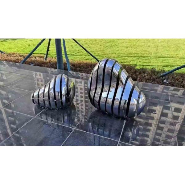 На открытом воздухе скульптура сада металла SS316L современная