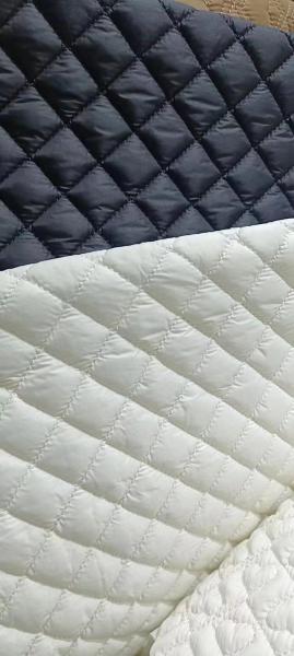 Quilting with Nylon Taslon for coating bed sheets Printed desings for fashion women dressing Static-free Antipilings