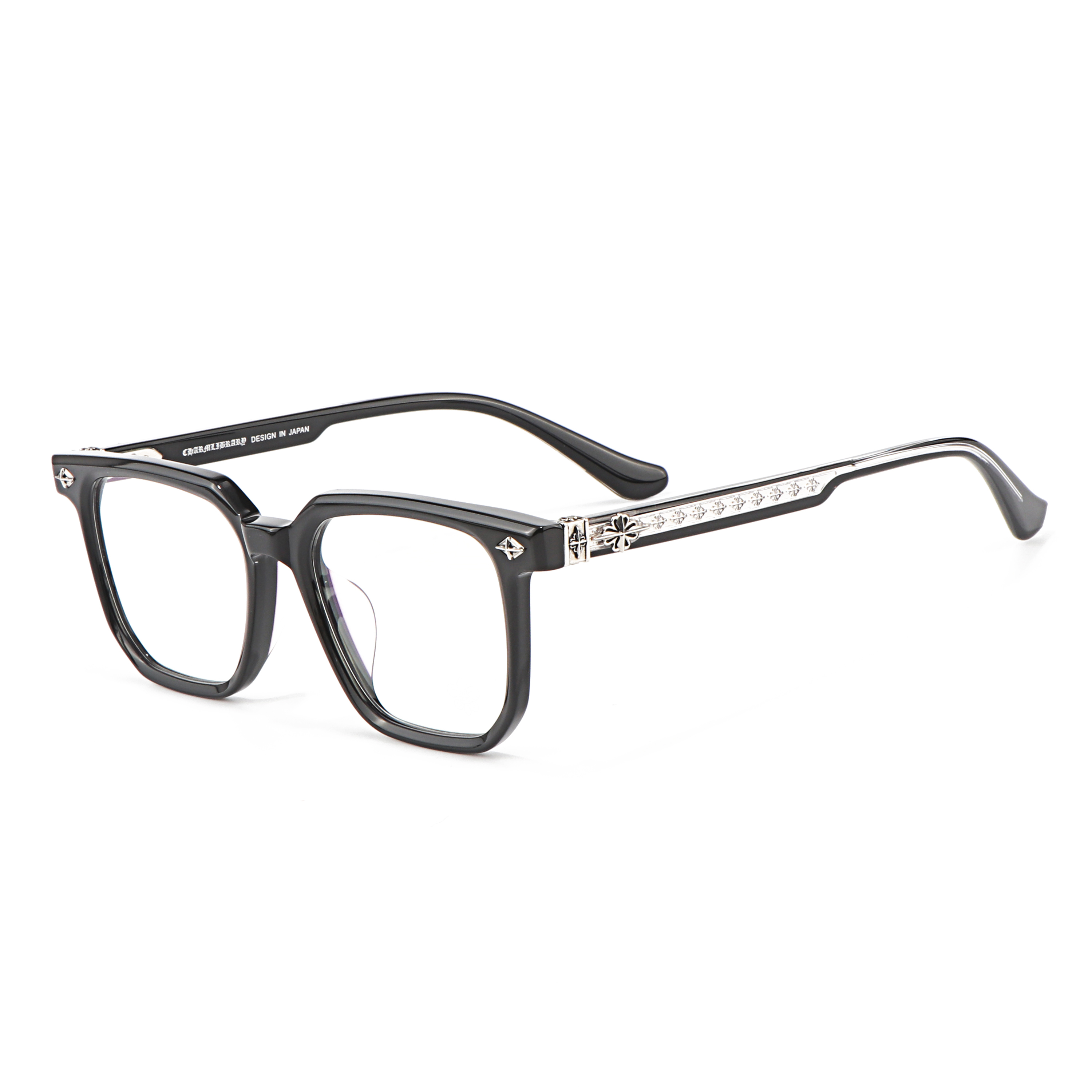 8169 Retro Smooth Transparent clear Optical Prescription Presbyopia Women Fashion Luxury Brand Thick Glasses Eyeglasses for Men