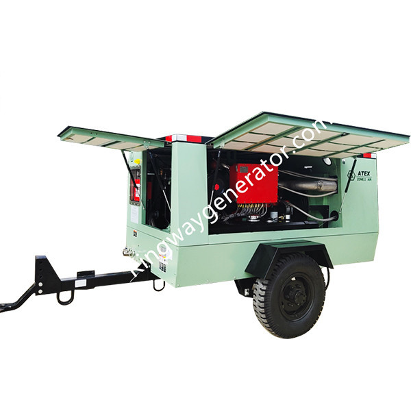 ATEX Zone 2 Temp Class T3 Diesel industrial Generator Set Explosion Proof 250KVA