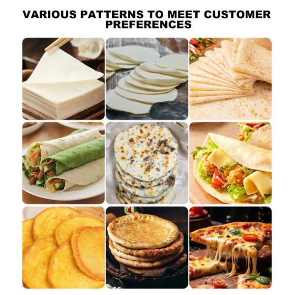 Souffle Pancake Packings Indian Roti Chapati Making Machine Fully Automatic For Home