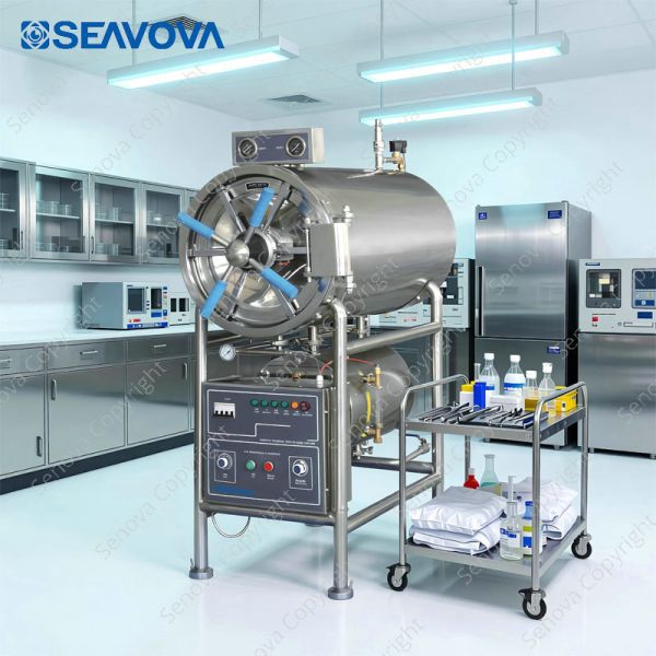 150L Horizontal Cylindrical Autoclave HCPS-B150
