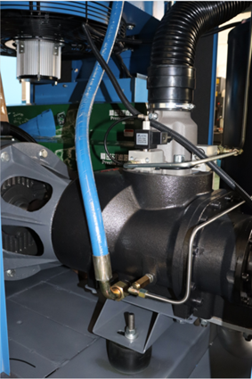 22 kW IE3 High-Efficiency Motor, Air-Cooled Direct-Drive Screw Air Compressor, Residual Oil ≤ 2 ppm, Pure Air Supply