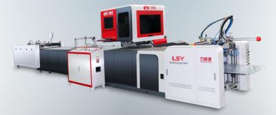 Visual Positioning Automatic Case Maker Hard Cover Machine Lining Machine 20-30 PCS/MIN