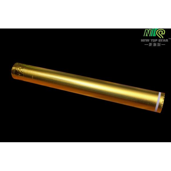 Underlayment пены 3mm водоустойчивый IXPE, ядровое доказательство 33kg/m3 положенное в основу с золотым фильмом