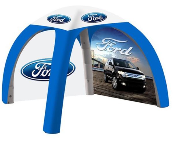 Trade Show Inflatable Marquee Tent , Inflatable Party Tent Aluminium / Steel Frame