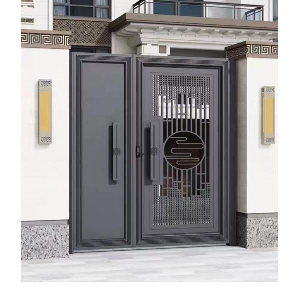 High-End Gate Tubular Steel Fence  Simple And Elegant 2m*1.8m Gate