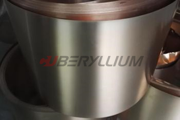 Государство ленты 0.1mmx200mm сплава титана бериллия ti Qbe1.9 трудное для Настоящ-носить весны