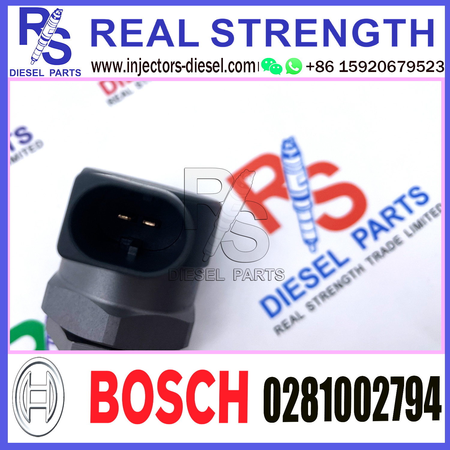 0281002794 клапан регулятора давления модулирующей лампы A6420780149 BOSCH инжектора дизельный