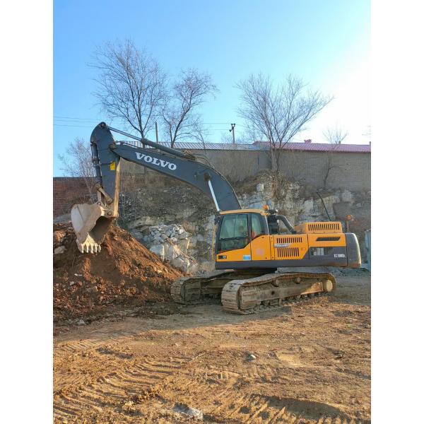 Швеция Использованы VolvoEC380 экскаваторы Гидравлический полётный буровой ковш 38Тонный горный ковш