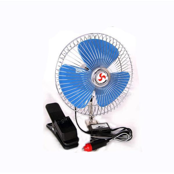 CE Standard Car Cooling Fan 12V / 24V Voltage With One Year Warranty