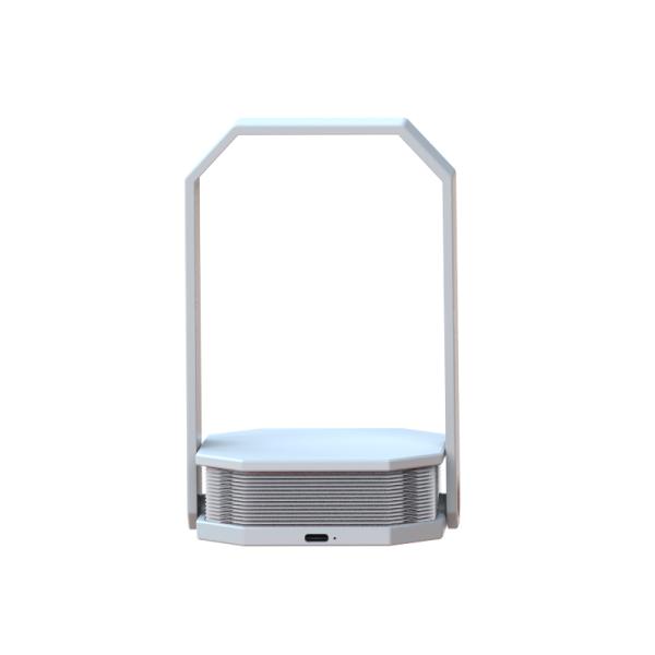 Portable Modern Table Ginkgo Accordion Lamp ABS USB Rechargeable