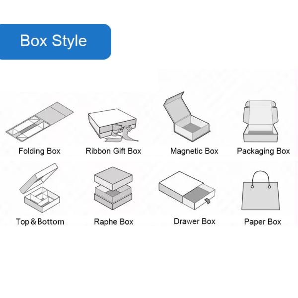 Customized Logo Luxury Box Rigid 2mm Wig Gift Box Cardboard Packaging Paper Box for Wedding