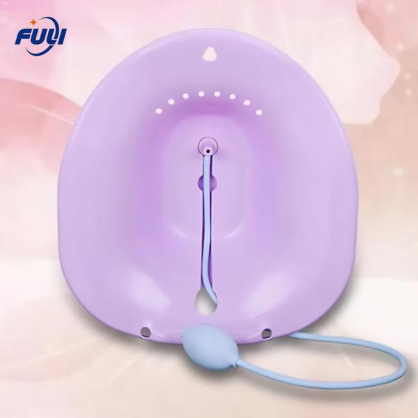 Banho de Sitz do navio da vagina do cuidado do íntimo da higiene das mulheres que cozinha a seringa do bulbo de Yoni Steam Seat Rubber Suction do tamborete