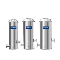 Alojamento de filtro de aço inoxidável de alta temperatura do cartucho do vinho