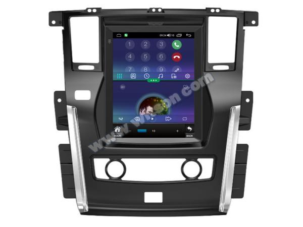 9.7'' Tesla Vertical Screen For Nissan Patrol Royale Armada Y62 2010-2020 Android Car Multimedia Player