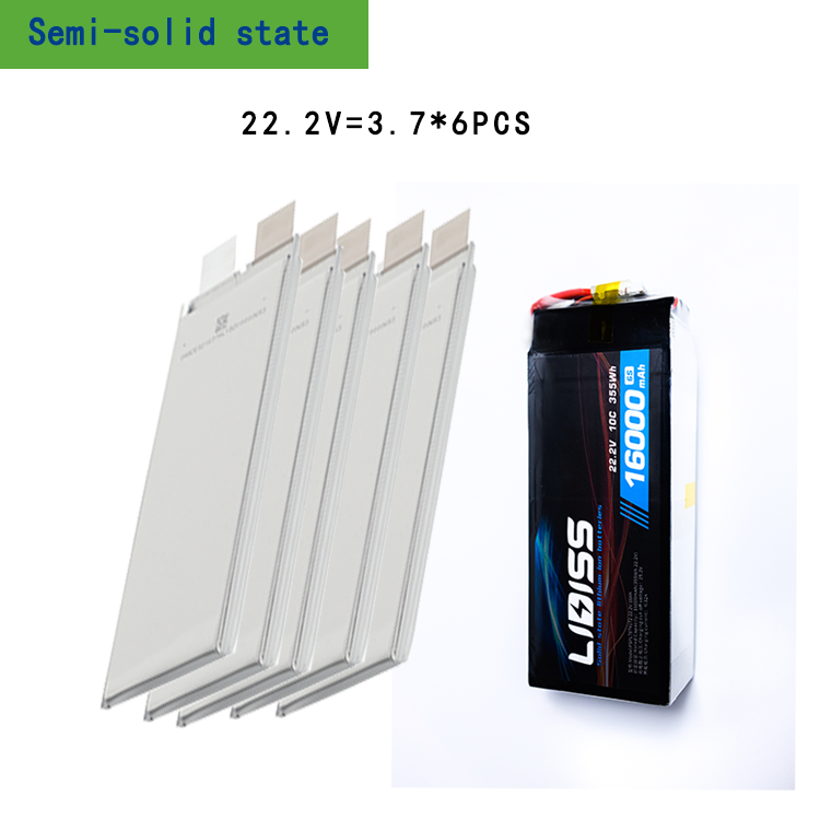 High-Rate 5C 16000mAh 3.7V Drone Battery, Lithium Ion Polymer Battery for Farming/Plant Protection UAVs