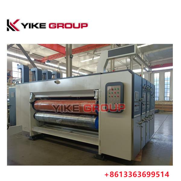 High Speed Flexo Printing Slotting Machine For Carton Box Making 120-150 Sheets/Min