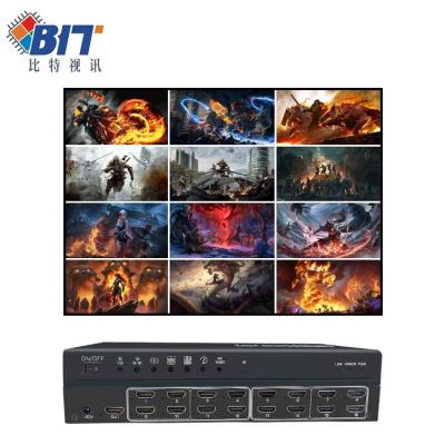 4K 16 Inputs 1 Output Video Wall Controller Multi-viewer Professional Grade CCTV Monitoring Picture Synthesizer