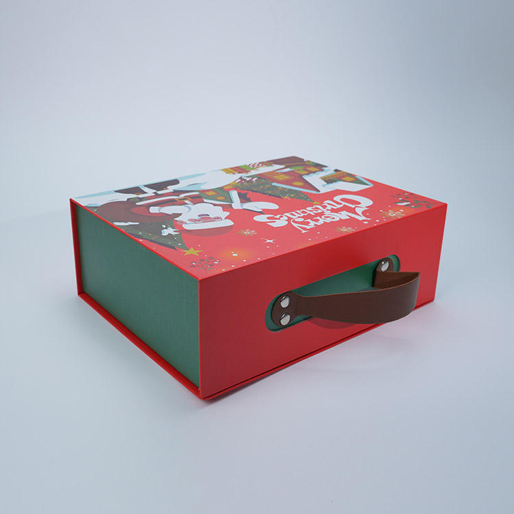 Christmas Paper Gift Box Designed To Bring Festive Elegance And Protection For Retail Products Corporate Gifts And Seasonal Packaging