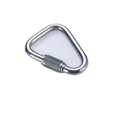 Triangle Quick Link Marine Grade Stainless Steel Snap Hook Zinc Plated Snap Hook nickel plated quick link