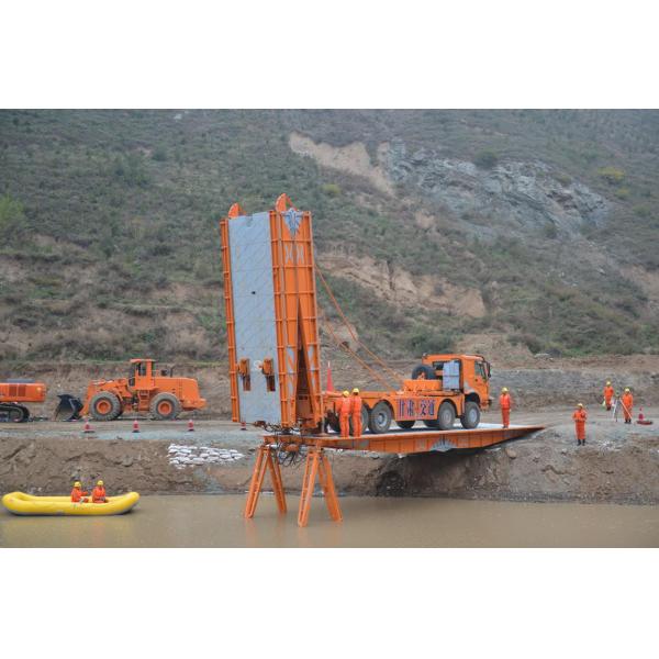 Сложенное раскрытие моста плана 10890*3150*3660 Mm тяжелое механизированное модульное быстрое