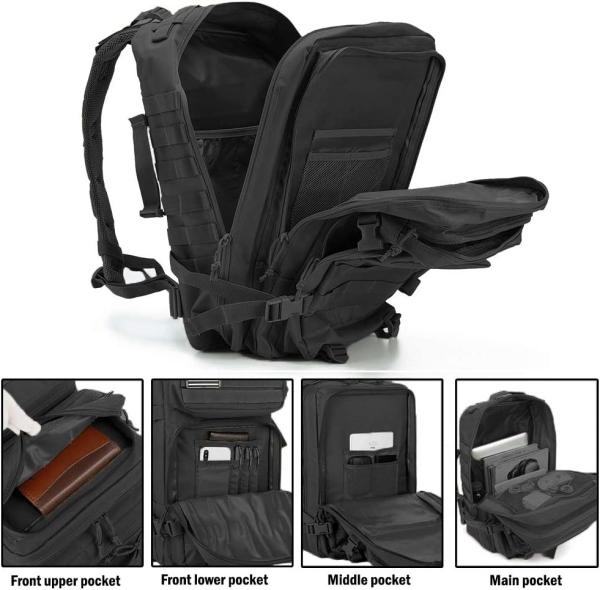 Zipper Tactical Gun Bag for Multiple Handguns Durable Waterproof Shockproof