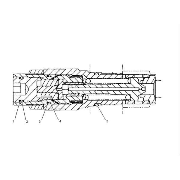 173-3452 1373718 5I7643 1710031 Excavator Relief Valve Fit E320C E320D E321C