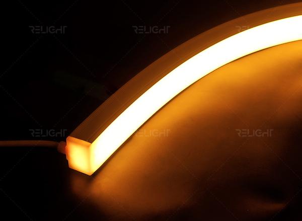 Se trata de una serie de luces de neón de silicona de la serie 3525 DC24V 2835 CCT