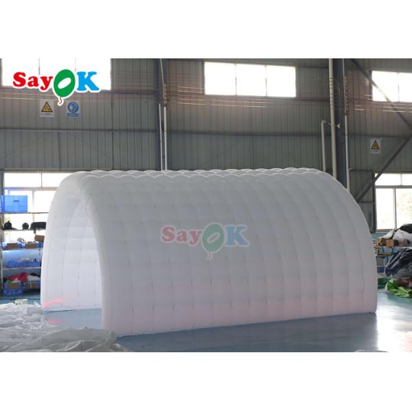 Tienda inflable del túnel del acontecimiento apretado del aire de la prueba de fuego con el LED