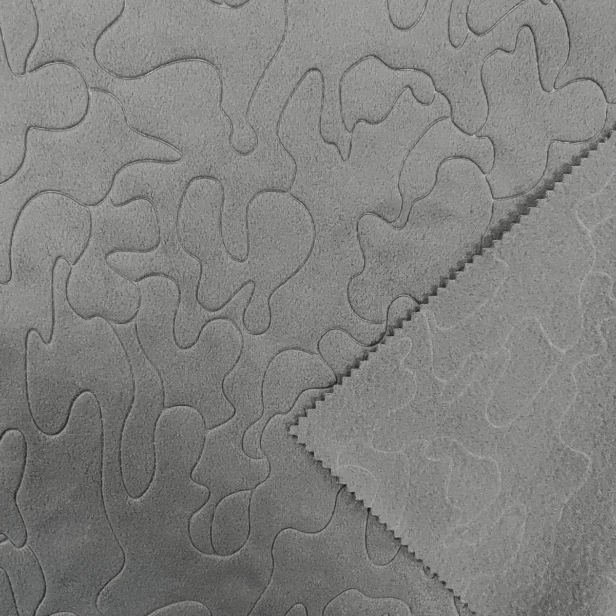 Сделанная по образцу выбитая ткань 220gsm Microfleece полиэстера