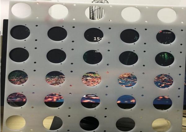 Food Grade PP HDPE Perforated Plastic Mesh Sheets 0.5-3.5mm