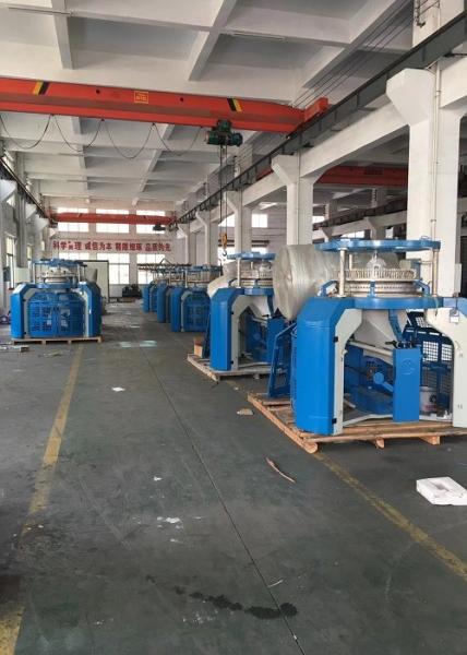French Terry Fbric Single Jersey Fleece Circular Knitting Machine PLC 5.5KW-11.5KW