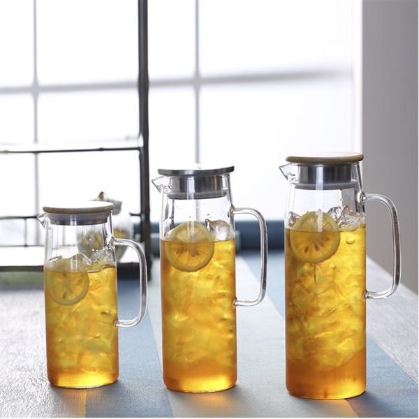 Household Juice Zapper with Thickened High Borosilicate Glass and Stainless Steel Lid