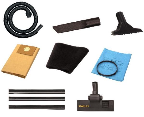 Stainless Steel Stanley Wet And Dry Vacuum Cleaner Reusable Dry Filter Single Stage