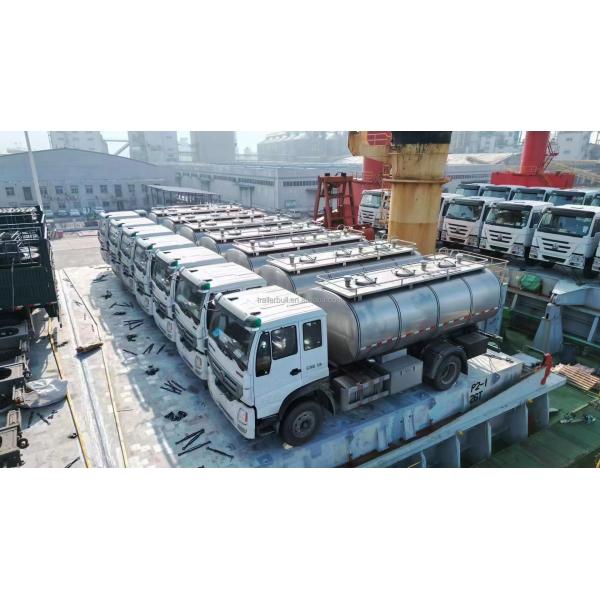 40м3 топливный бак полуприцеп с 27Т полезной нагрузкой и 4 отсека для дизельного топлива