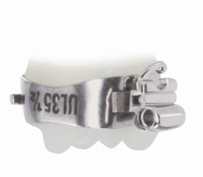 Plain Dental Orthodontic Molar Band With U1L1 Triple Tube M Series