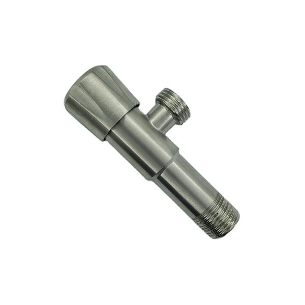 304 Stainless Steel Angle Valve 11*5.5*5.0 200g Customized Logo Quarter Turn