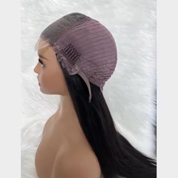 Transparent Lace Frontal Wig 5x5 Lace Closure Wig Ready To Wear Straight Human Hair Wig