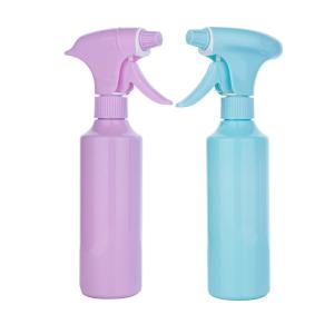 375 ml garrafas duráveis de pulverização de gatilho em spray corporal azul rosa