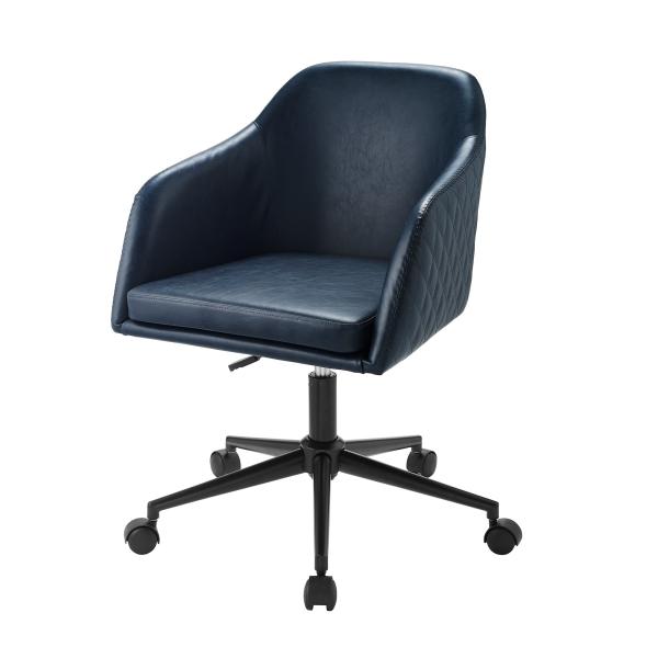 Luxury Aluminum Rotary Hotel PU Leather Chair Customized Hair Salon Makeup Chair