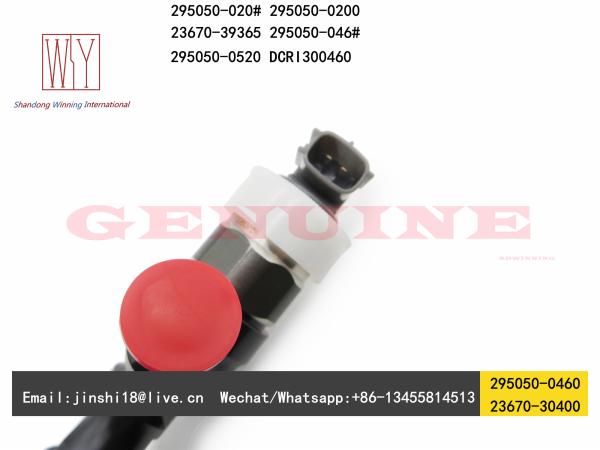 Denso Genuine and New Fuel Injector 295050-046# 295050-0460 295050-020# 295050-0520 for Toyota 23670-30400 23670-39365
