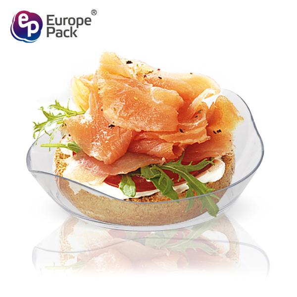Hot sell popular cheap plastic small restaurant serving dishes for weddings