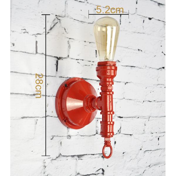 Vintage Industrial Light Bulb Wall Lights With Filament Bulbs Ac95-265v