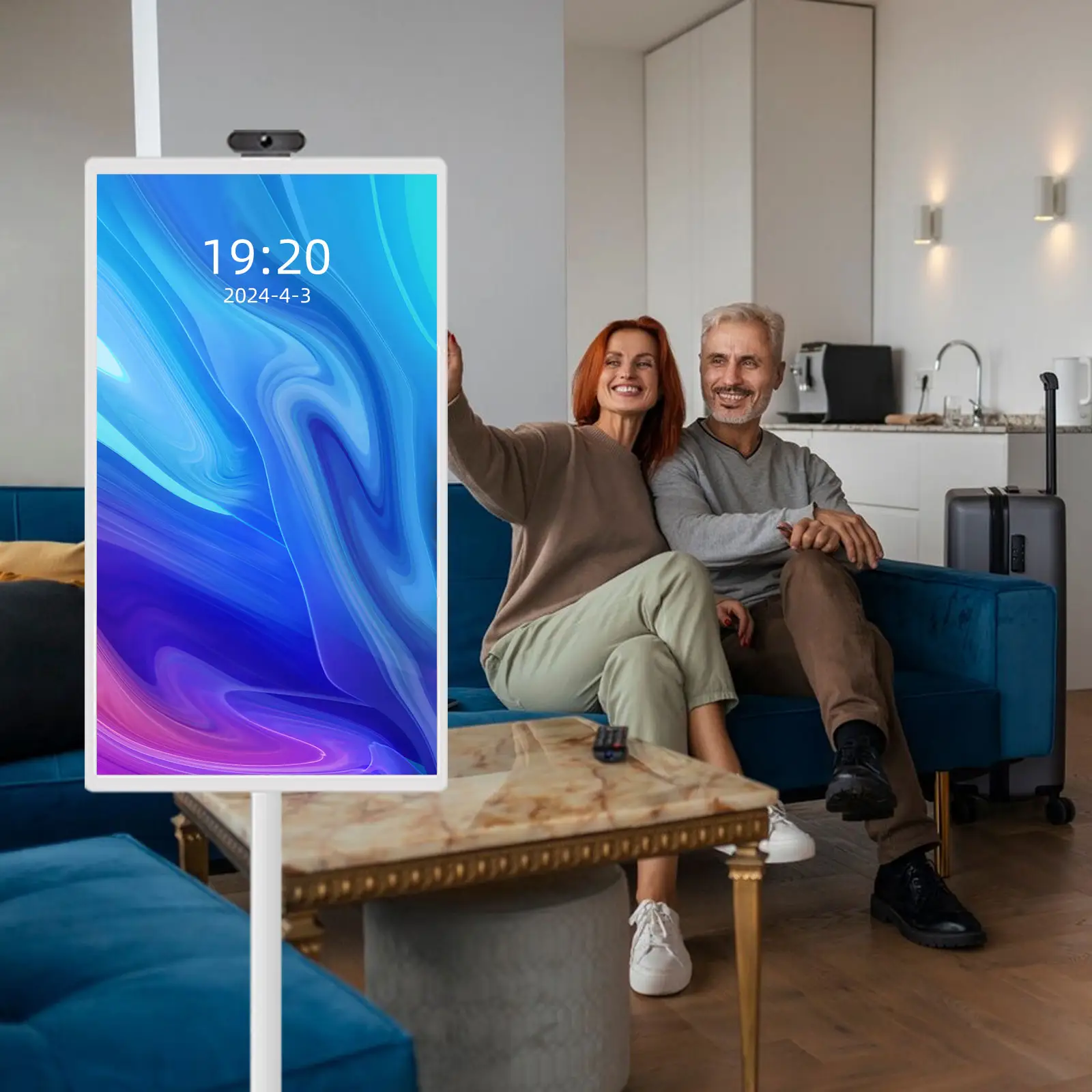 21.5 27 дюймовый StandbyMe Smart Display Внутренний ЖК-дисплей Беспроводной умный емкостный сенсорный дисплей