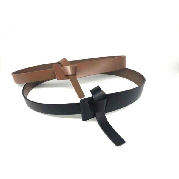 2.0cm 4.5cm Knotted Decoration Ladies Waist Belt